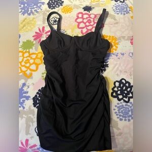🛑SOLD 🛑SKIMS Black Mini Dress